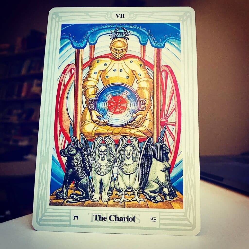 The Chariot - Thoth Tarot