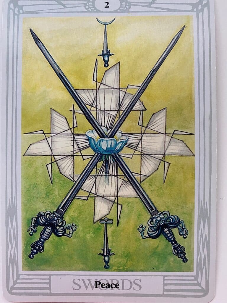 Two of Swords Thoth