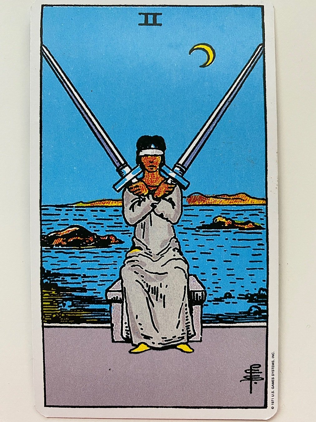 Two of Swords Rider-Waite-Smith